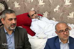 دیدار نمایندگان جامعه قرآنی با خانواده  شهید قرآنی «مرتضی شکرانی»