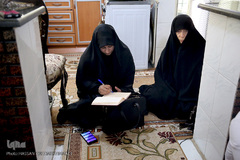 دیدار نمایندگان جامعه قرآنی با خانواده  شهید قرآنی «مرتضی شکرانی»