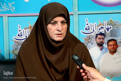 حضور اعضای تیم ملی جوانان بدمینتون بانوان در غرفه ایکنا