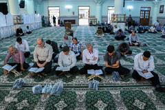 مراسم جزء خوانی قرآن کریم در حرم حضرت عبدالعظیم(ع)