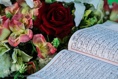 مراسم جزء خوانی قرآن کریم در حرم حضرت عبدالعظیم(ع)