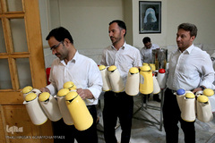 سفره افطار حضرت عبدالعظیم حسنی (ع)