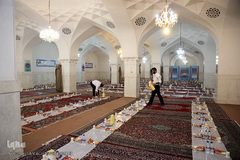 سفره افطار حضرت عبدالعظیم حسنی (ع)