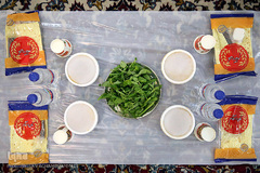 سفره افطار حضرت عبدالعظیم حسنی (ع)