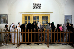 سفره افطار حضرت عبدالعظیم حسنی (ع)