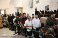 سفره افطار حضرت عبدالعظیم حسنی (ع)