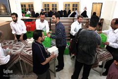 سفره افطار حضرت عبدالعظیم حسنی (ع)