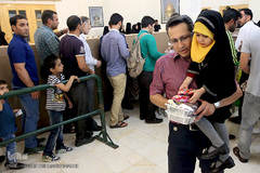 سفره افطار حضرت عبدالعظیم حسنی (ع)