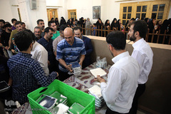 سفره افطار حضرت عبدالعظیم حسنی (ع)