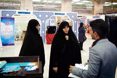 غرفه ایکنا در بیست‌وپنجمین نمایشگاه قرآن-1
