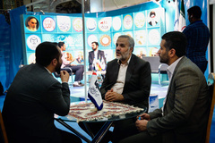 غرفه ایکنا در بیست‌وپنجمین نمایشگاه قرآن-1
