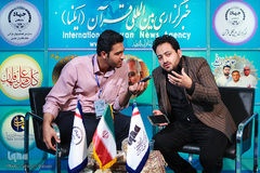 غرفه ایکنا در بیست‌وپنجمین نمایشگاه قرآن-1
