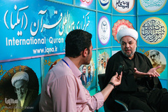 غرفه ایکنا در بیست‌وپنجمین نمایشگاه قرآن-1
