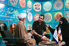غرفه ایکنا در بیست‌وپنجمین نمایشگاه قرآن-1
