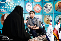 غرفه ایکنا در بیست‌وپنجمین نمایشگاه قرآن-1
