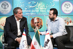 غرفه ایکنا در بیست‌وپنجمین نمایشگاه قرآن-1
