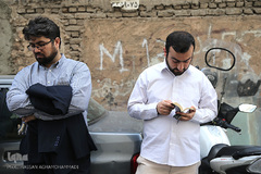 مراسم تشییع پیکر پاک مجاهد جانباز شهید حجت الاسلام سید «مهدی تقوی» از شهدای جنایت تروریستی مجلس 