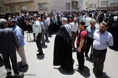 مراسم تشییع پیکر پاک مجاهد جانباز شهید حجت الاسلام سید «مهدی تقوی» از شهدای جنایت تروریستی مجلس 