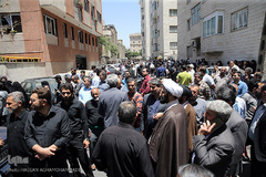 مراسم تشییع پیکر پاک مجاهد جانباز شهید حجت الاسلام سید «مهدی تقوی» از شهدای جنایت تروریستی مجلس 