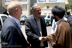 حضور احمد مسجد جامعی، عضو شورای اسلامی شهر تهران در مراسم