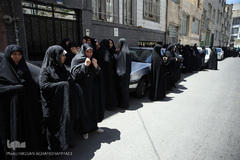 مراسم تشییع پیکر پاک مجاهد جانباز شهید حجت الاسلام سید «مهدی تقوی» از شهدای جنایت تروریستی مجلس 