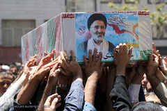 مراسم تشییع پیکر پاک مجاهد جانباز شهید حجت الاسلام سید «مهدی تقوی» از شهدای جنایت تروریستی مجلس 