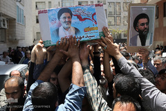 مراسم تشییع پیکر پاک مجاهد جانباز شهید حجت الاسلام سید «مهدی تقوی» از شهدای جنایت تروریستی مجلس 