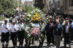 مراسم تشییع پیکر پاک مجاهد جانباز شهید حجت الاسلام سید «مهدی تقوی» از شهدای جنایت تروریستی مجلس 