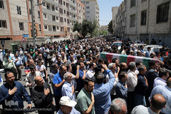 مراسم تشییع پیکر پاک مجاهد جانباز شهید حجت الاسلام سید «مهدی تقوی» از شهدای جنایت تروریستی مجلس 