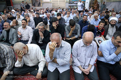 مراسم تشییع پیکر پاک مجاهد جانباز شهید حجت الاسلام سید «مهدی تقوی» از شهدای جنایت تروریستی مجلس 