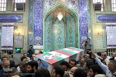مراسم تشییع پیکر پاک مجاهد جانباز شهید حجت الاسلام سید «مهدی تقوی» از شهدای جنایت تروریستی مجلس 