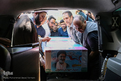 مراسم تشییع پیکر پاک مجاهد جانباز شهید حجت الاسلام سید «مهدی تقوی» از شهدای جنایت تروریستی مجلس 