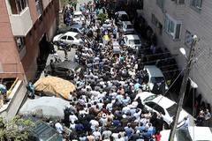 مراسم تشییع پیکر پاک مجاهد جانباز شهید حجت الاسلام سید «مهدی تقوی» از شهدای جنایت تروریستی مجلس 