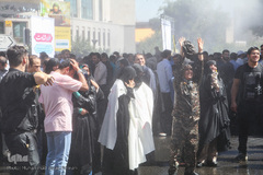 تشییع پیکر مطهر شهدای حادثه تروریستی تهران