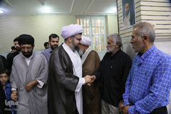 مراسم ترحیم شهید حجت الاسلام تقوی در قم