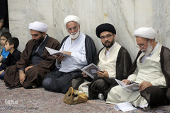 مراسم ترحیم شهید حجت الاسلام تقوی در قم