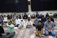 مراسم ترحیم شهید حجت الاسلام تقوی در قم