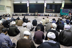 مراسم ترحیم شهید حجت الاسلام تقوی در قم