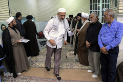 مراسم ترحیم شهید حجت الاسلام تقوی در قم