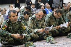 مراسم ترحیم شهید حجت الاسلام تقوی در قم