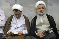 مراسم ترحیم شهید حجت الاسلام تقوی در قم