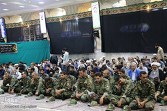 مراسم ترحیم شهید حجت الاسلام تقوی در قم