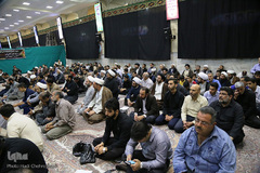 مراسم ترحیم شهید حجت الاسلام تقوی در قم