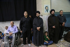 مراسم ترحیم شهید حجت الاسلام تقوی در قم