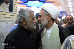 مراسم ترحیم شهید حجت الاسلام تقوی در قم