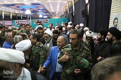 مراسم ترحیم شهید حجت الاسلام تقوی در قم