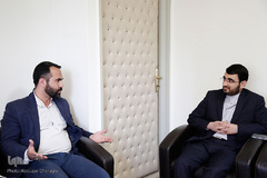 بازدید مدیر کل روابط عمومی و امور بین الملل سازمان اوقاف از خبرگزاری ایکنا 
