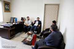 بازدید مدیر کل روابط عمومی و امور بین الملل سازمان اوقاف از خبرگزاری ایکنا 