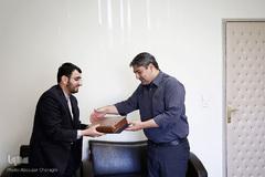 بازدید مدیر کل روابط عمومی و امور بین الملل سازمان اوقاف از خبرگزاری ایکنا 