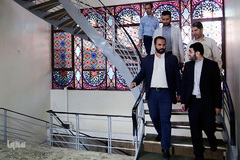 بازدید مدیر کل روابط عمومی و امور بین الملل سازمان اوقاف از خبرگزاری ایکنا 